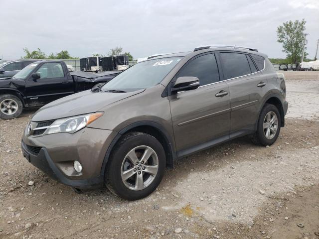 Lot #2494696730 2015 TOYOTA RAV4 XLE salvage car