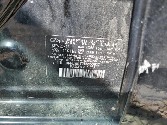 2013 Hyundai Elantra Gt VIN: KMHD35LEXDU050637 Lot: 50547984