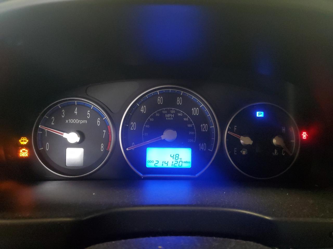 5NMSG73D78H163817 2008 Hyundai Santa Fe Gls