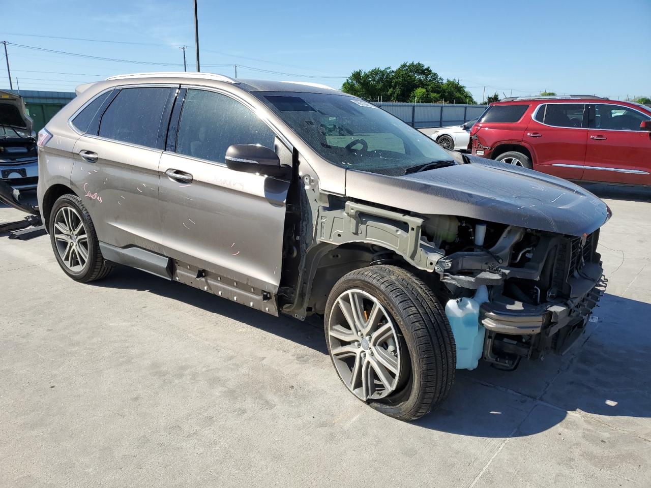 2019 Ford Edge Titanium vin: 2FMPK3K93KBC35088