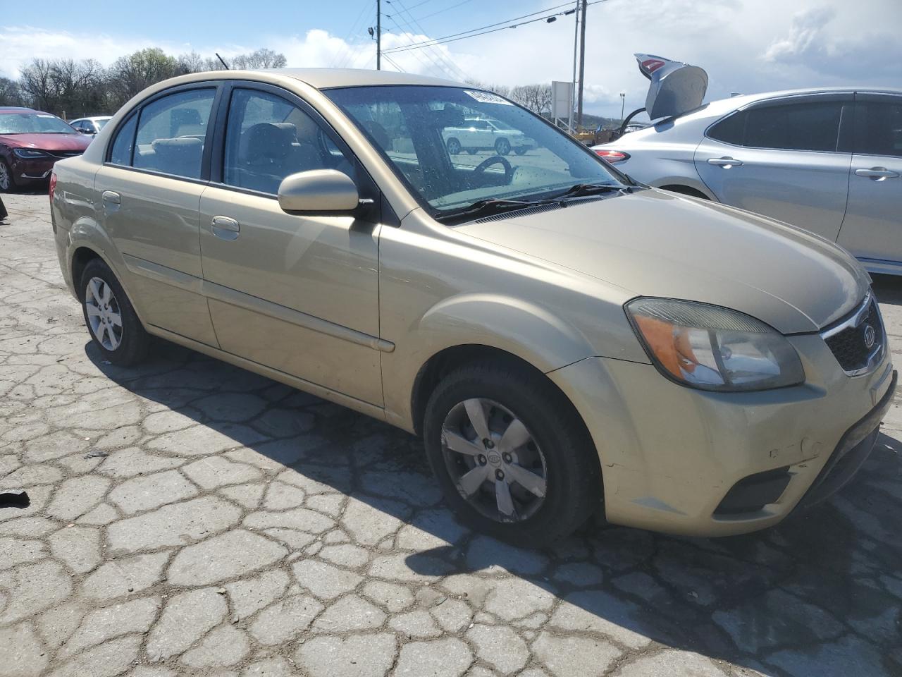 KNADH4A34A6627421 2010 Kia Rio Lx