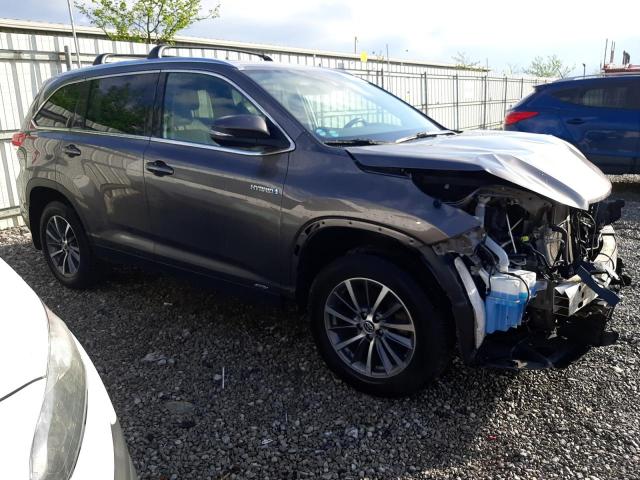 VIN 5TDJGRFH4KS065872 2019 Toyota Highlander, Hybrid no.4