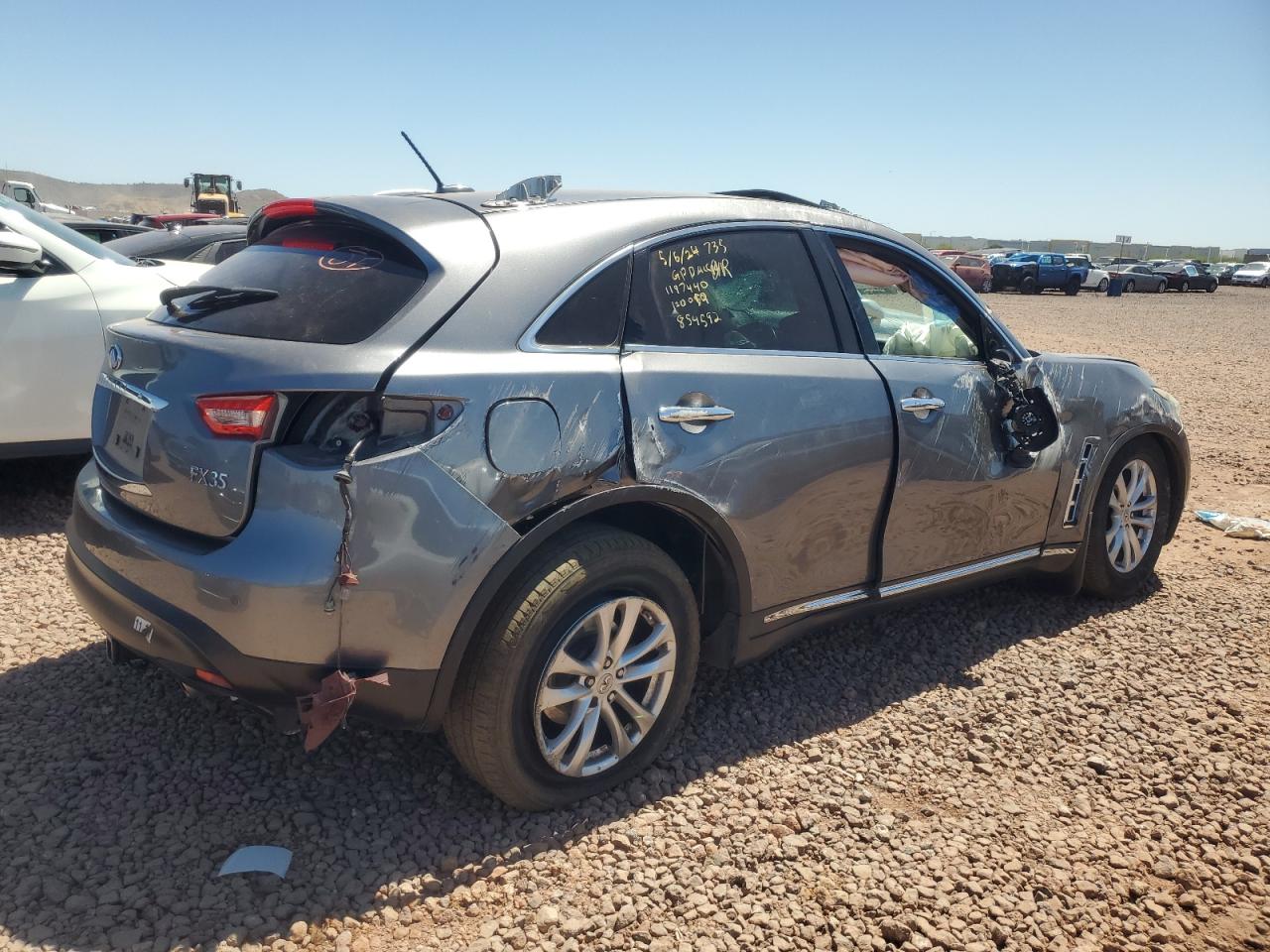 2012 Infiniti Fx35 vin: JN8AS1MU2CM120059