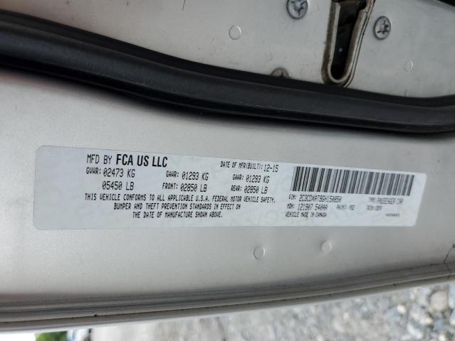 2016 DODGE CHARGER PO - 2C3CDXAT9GH150850