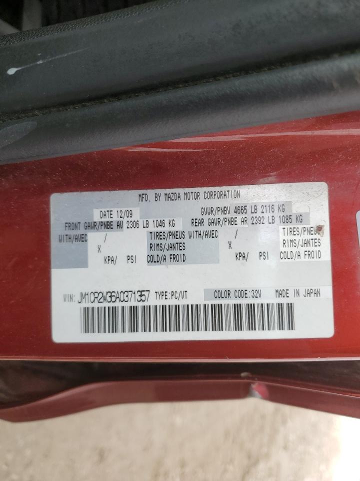 JM1CR2W36A0371357 2010 Mazda 5