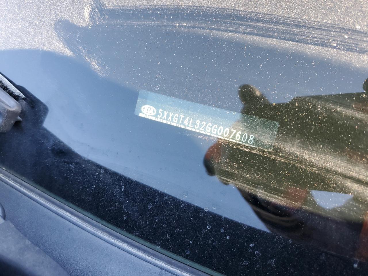 5XXGT4L32GG007608 2016 Kia Optima Lx