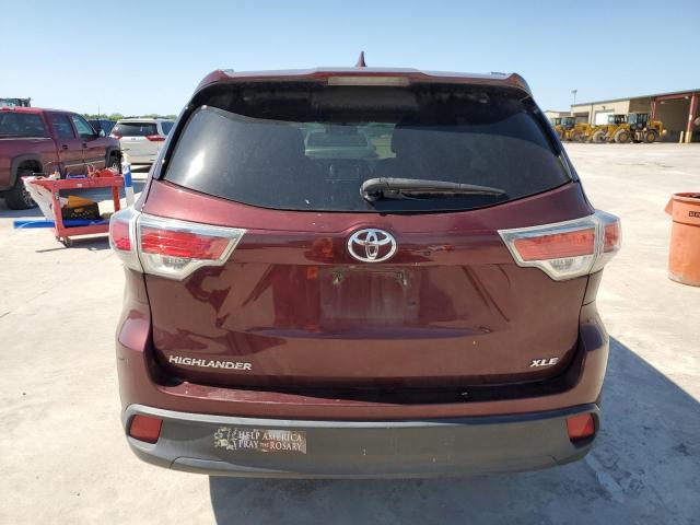 2016 Toyota Highlander Xle VIN: 5TDKKRFH8GS125159 Lot: 50884304