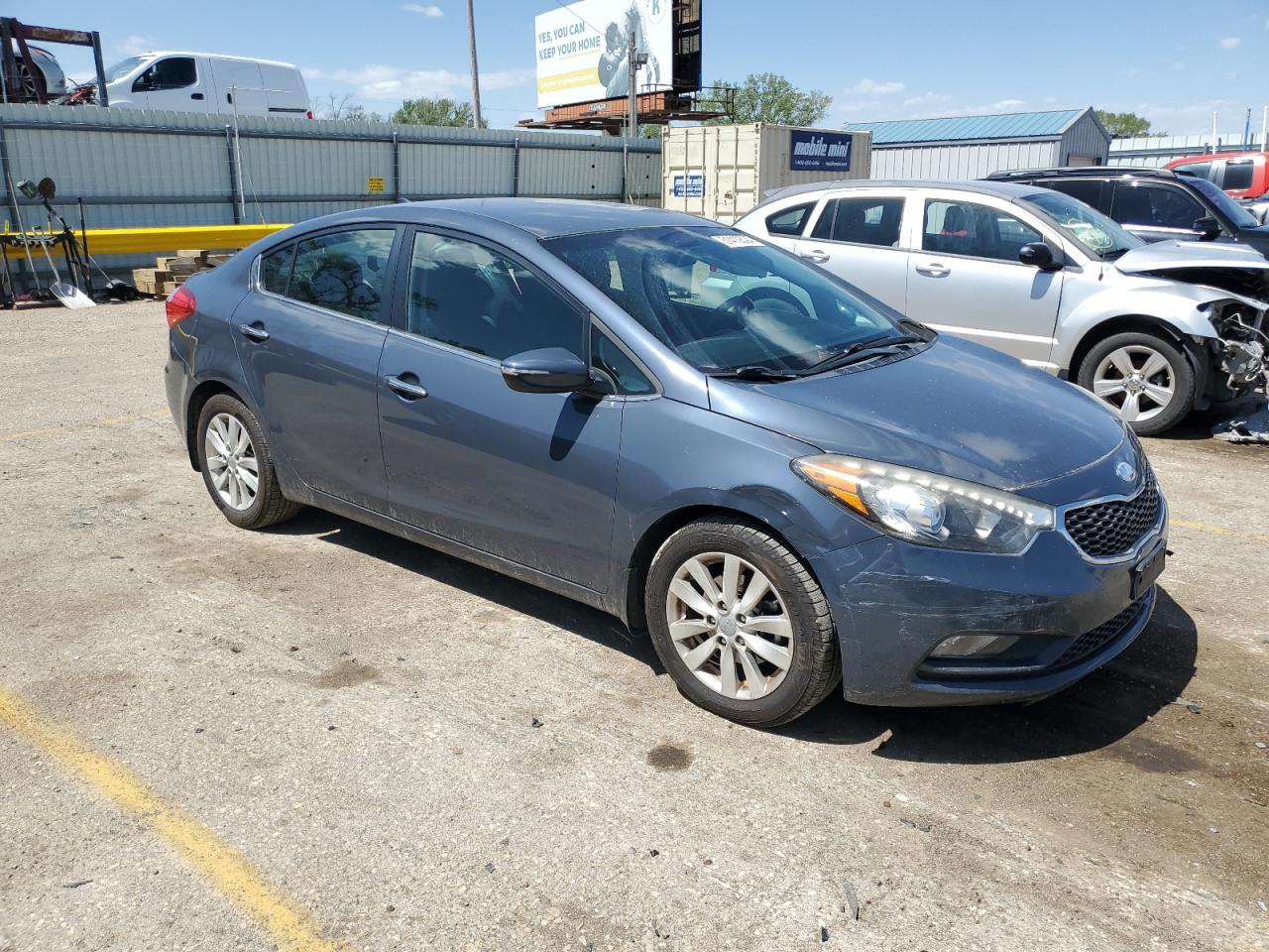 2014 Kia Forte Ex vin: KNAFX4A86E5116294