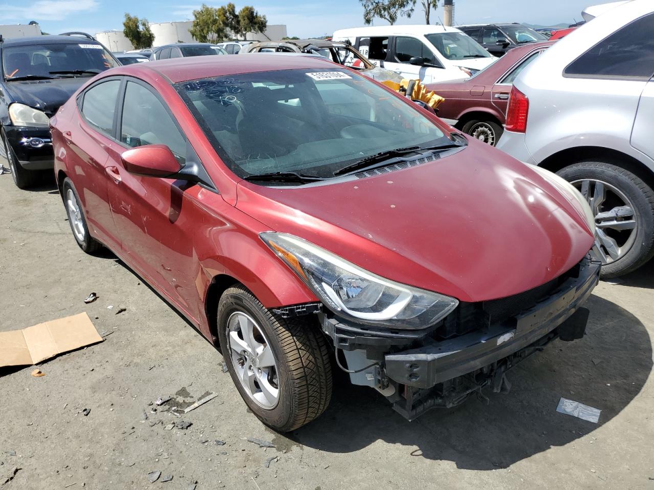 5NPDH4AE7EH464019 2014 Hyundai Elantra Se