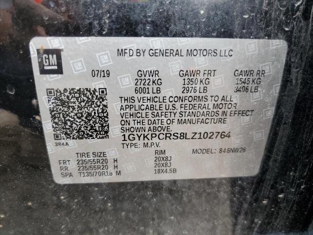 1GYKPCRS8LZ102764 Cadillac XT6 PREMIU 12