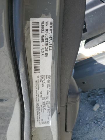 VIN 1C4SDJCTXMC521966 2021 DODGE DURANGO no.12