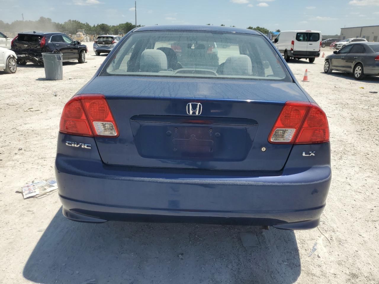 1HGES16554L010988 2004 Honda Civic Lx