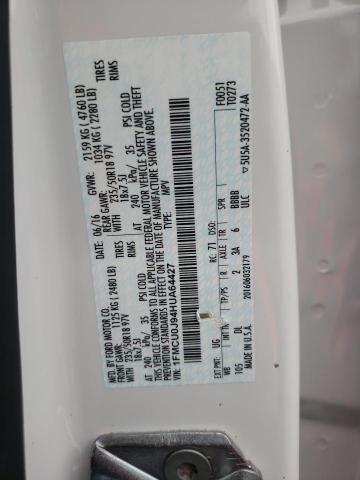 2017 Ford Escape Titanium VIN: 1FMCU0J94HUA64427 Lot: 52101634