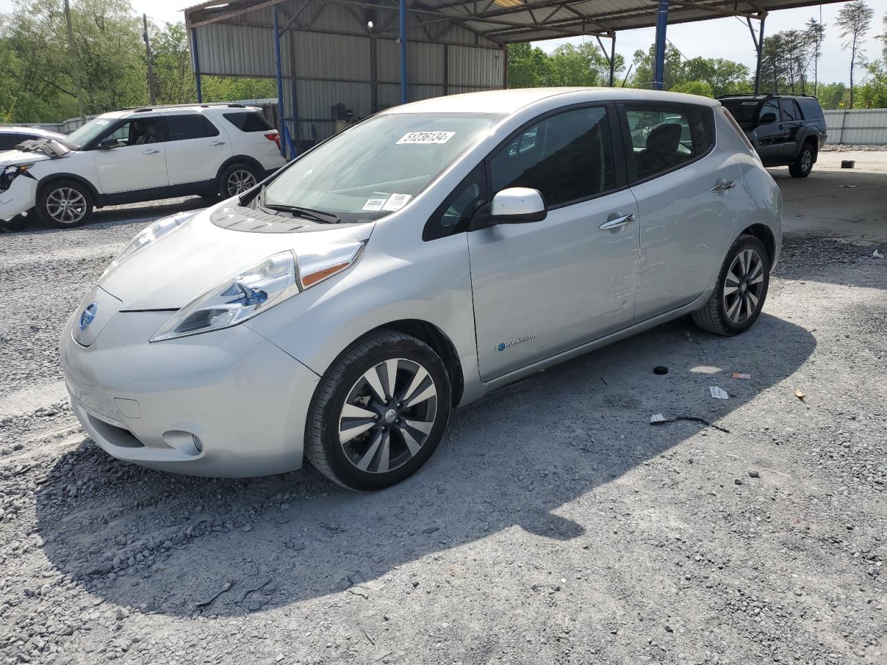 1N4AZ0CP9FC314861 2015 Nissan Leaf S