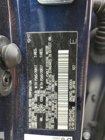 2018 TOYOTA 4RUNNER SR - JTEZU5JR6J5176587