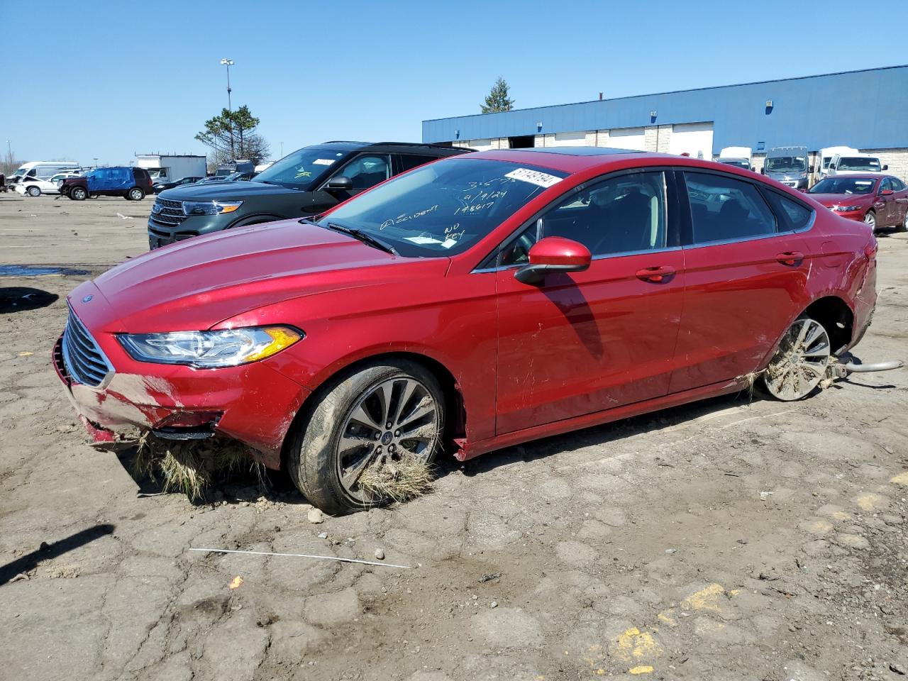 Lot #2972348477 2020 FORD FUSION SE