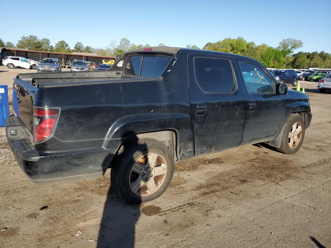 2013 Honda Ridgeline Rtl vin: 5FPYK1F57DB016927