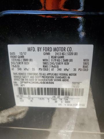 2FMPK3K96JBB36506 2018 FORD EDGE - Image 13