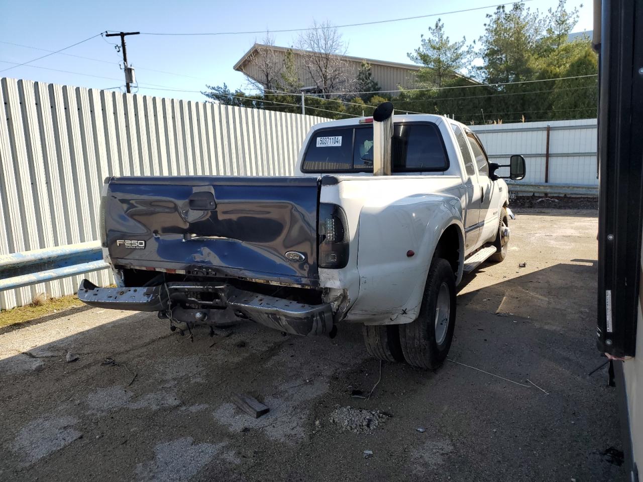 1FTWX32F71EA13230 2001 Ford F350 Super Duty