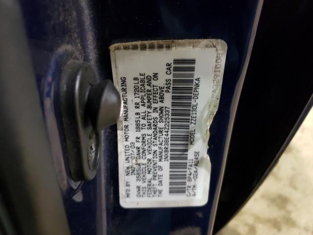 2004 Toyota Corolla Ce VIN: 1NXBR38E44Z225337 Lot: 48961164