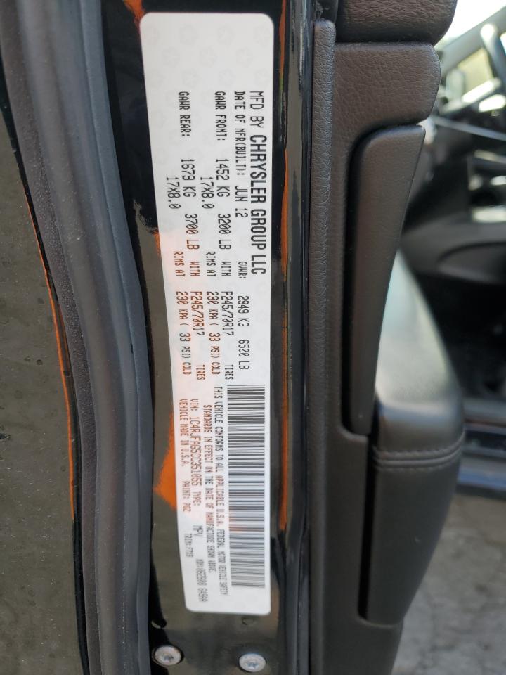 1C4RJFAG5CC351055 2012 Jeep Grand Cherokee Laredo