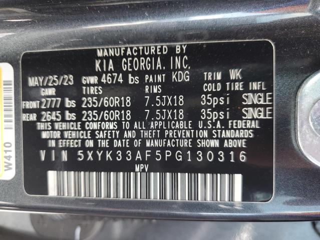 2023 Kia Sportage Ex VIN: 5XYK33AF5PG130316 Lot: 51326864