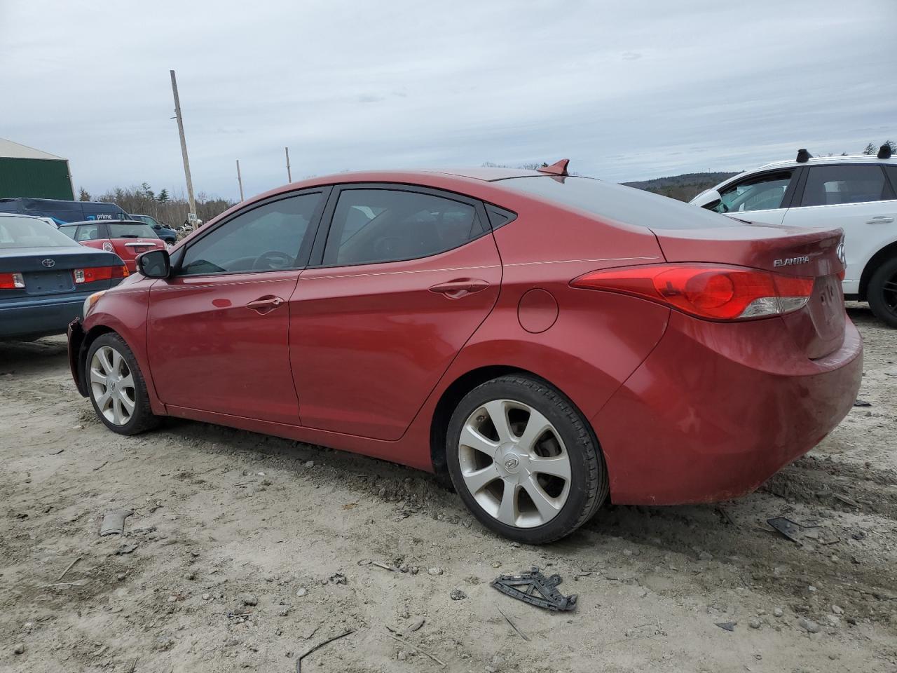 2013 Hyundai Elantra Gls vin: 5NPDH4AE8DH243060