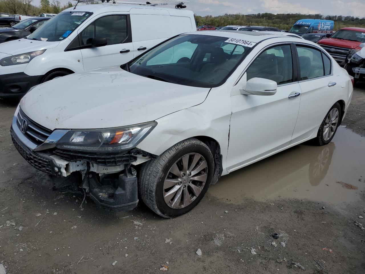 1HGCR2F82EA054818 2014 Honda Accord Exl