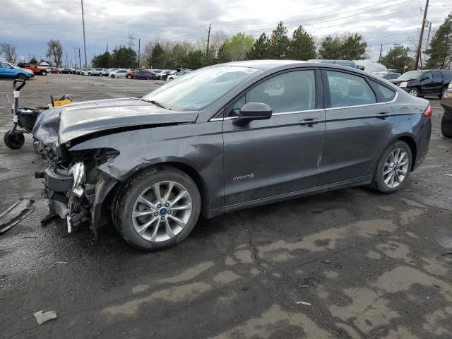 Lot #2485369751 2017 FORD FUSION SE salvage car