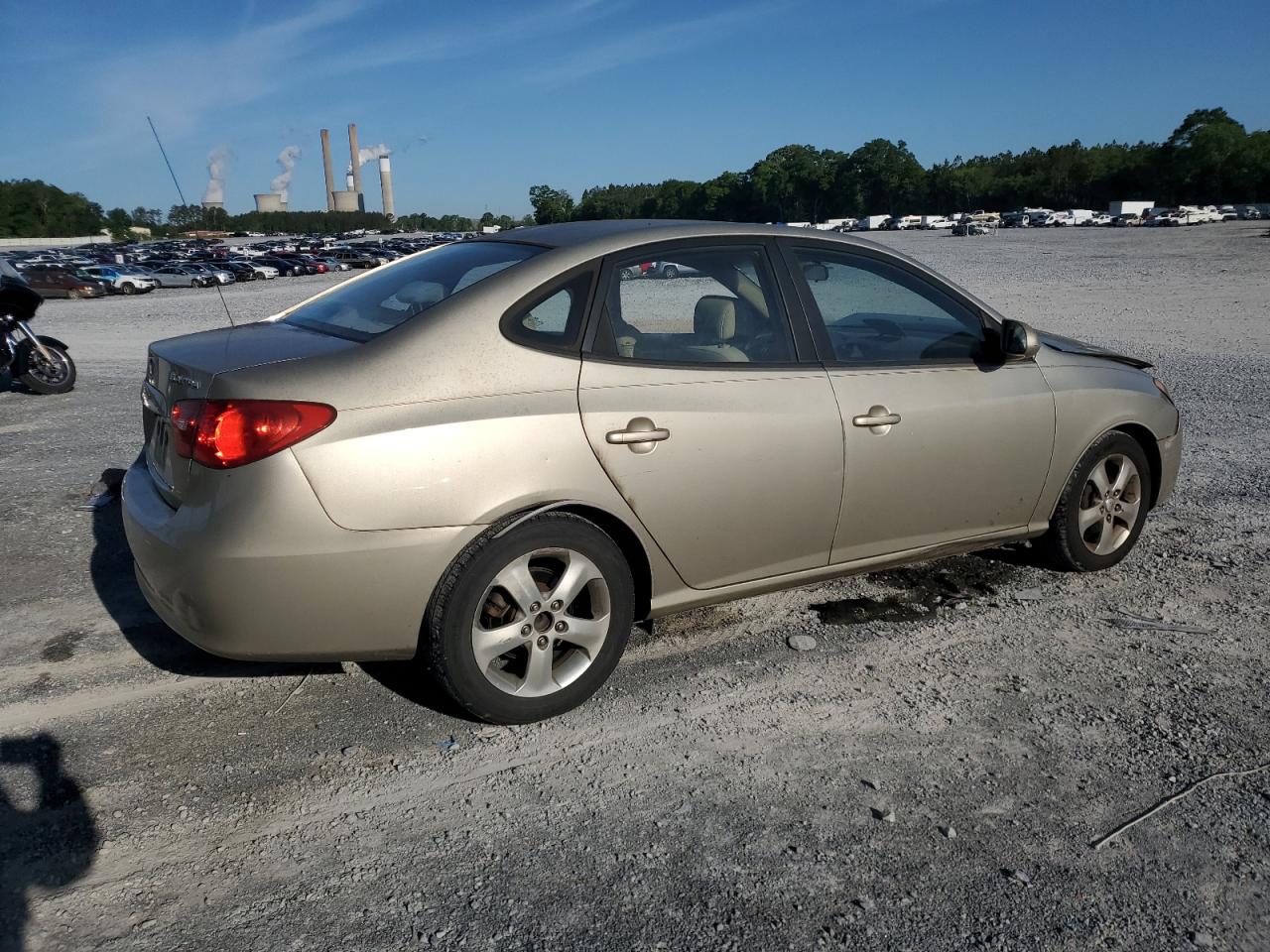 KMHDU46D67U023952 2007 Hyundai Elantra Gls