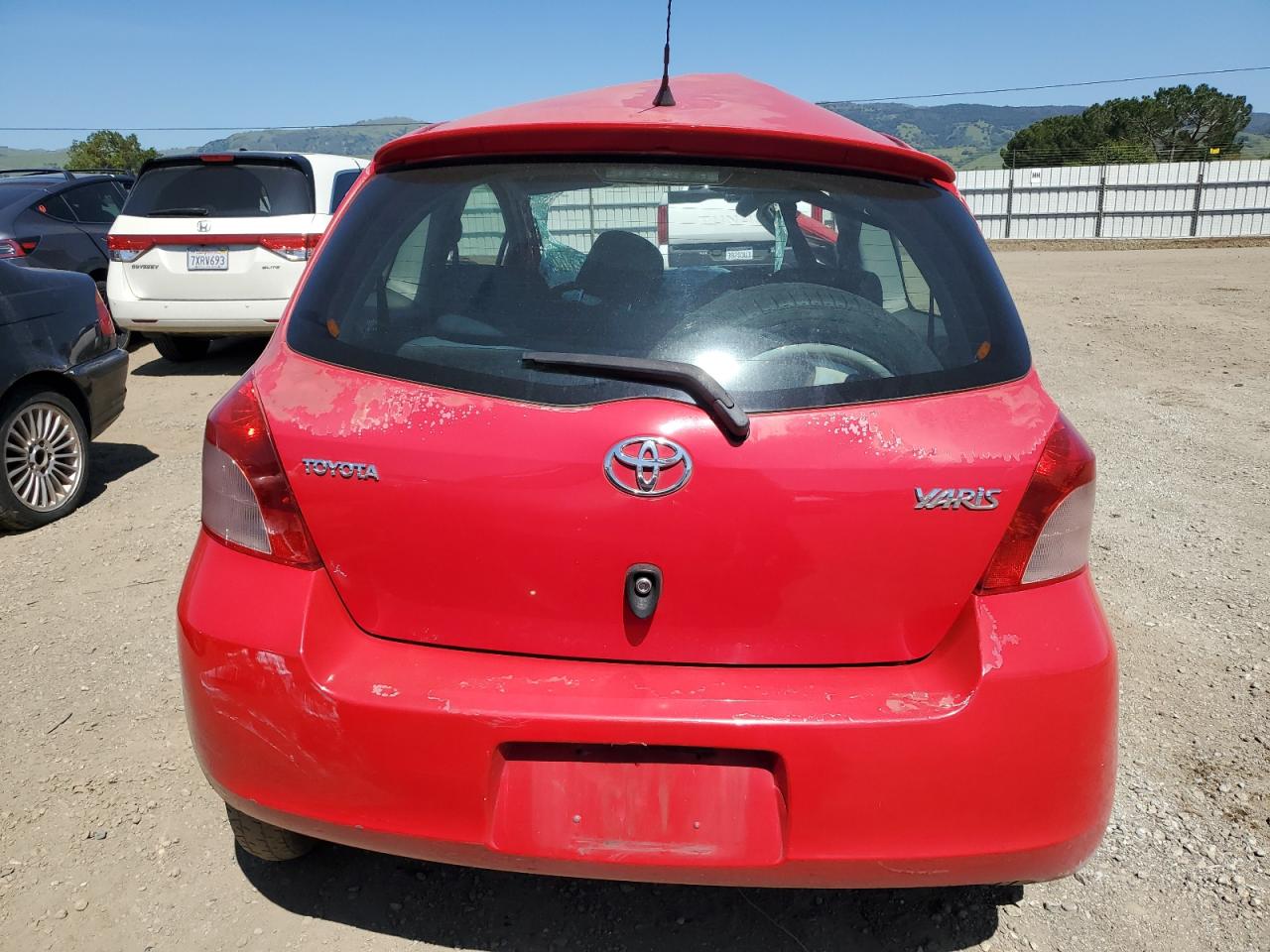 JTDJT923775084886 2007 Toyota Yaris