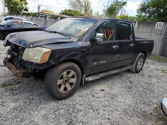 Lot #2454549935 2006 NISSAN TITAN XE salvage car