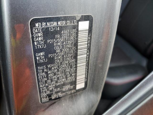 2015 NISSAN JUKE S - JN8AF5MV9FT555370