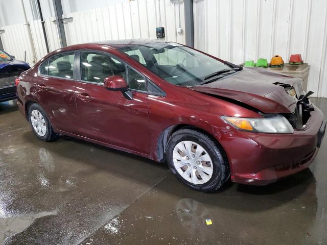 2012 Honda Civic Lx VIN: 19XFB2F59CE337202 Lot: 51181904