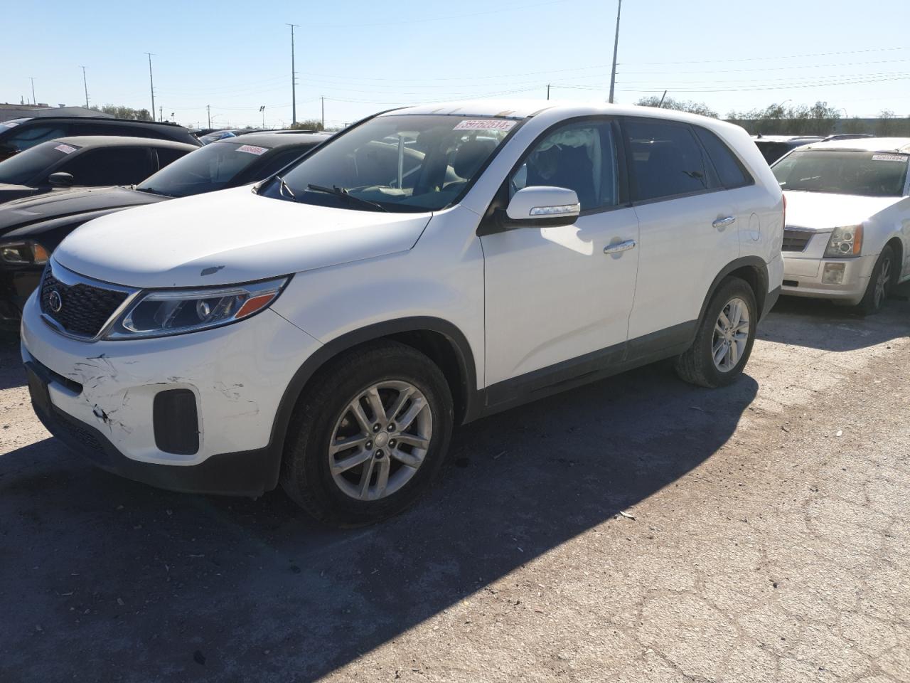 5XYKT3A63EG488107 2014 Kia Sorento Lx