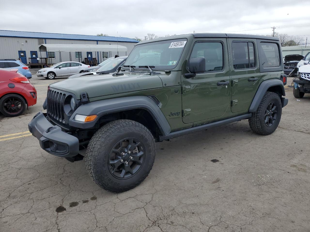 1C4HJXDG1MW726906 2021 Jeep Wrangler Unlimited Sport