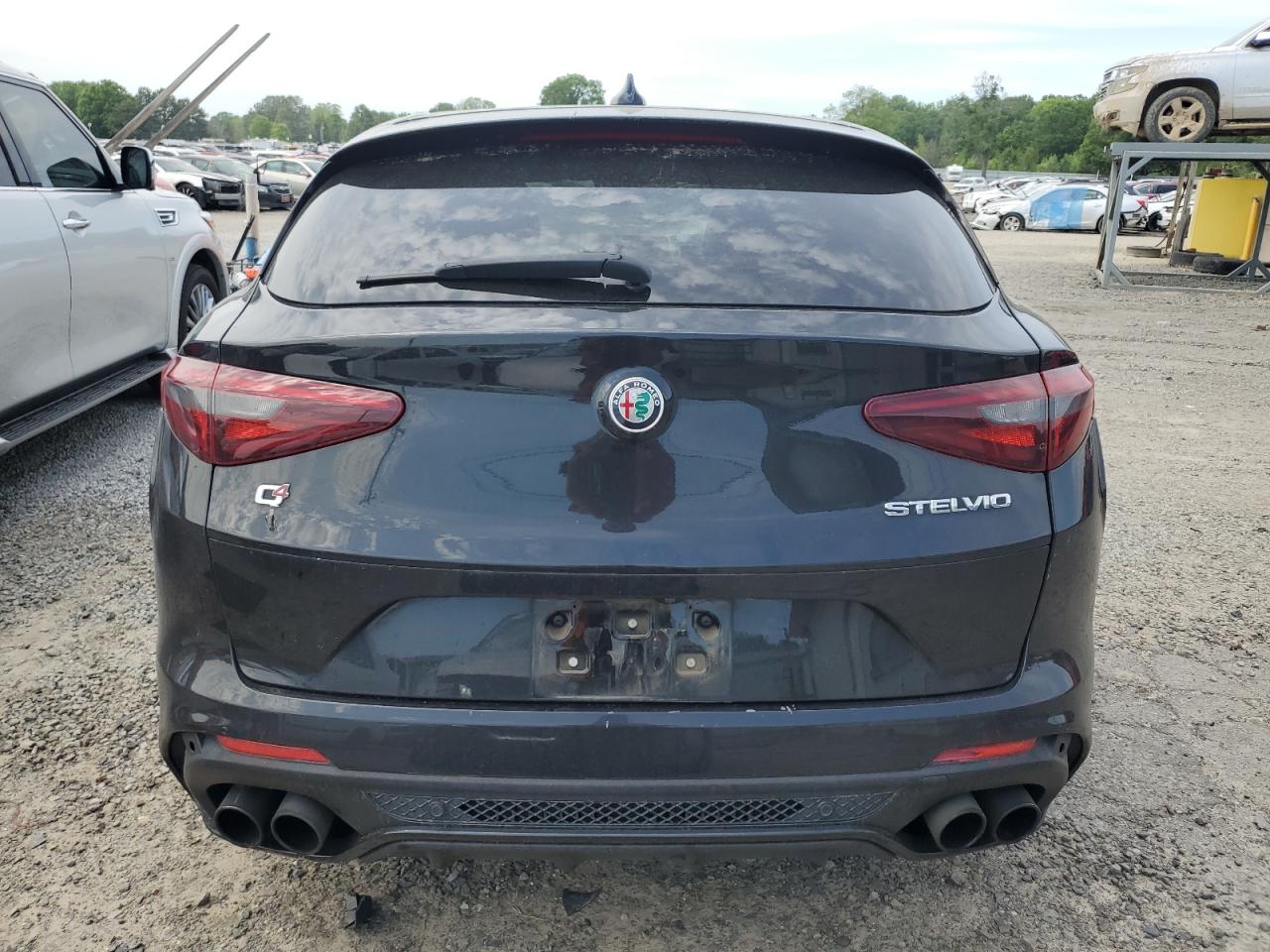 2019 Alfa Romeo Stelvio Quadrifoglio vin: ZASPAKEV9K7C43142