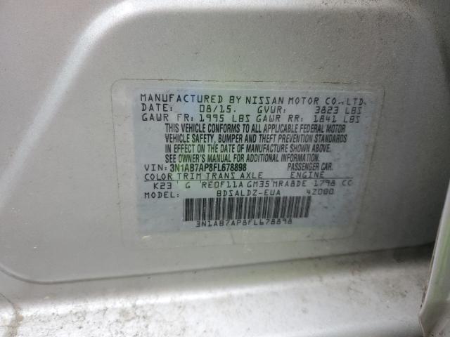 50484064 | 2015 Nissan sentra s