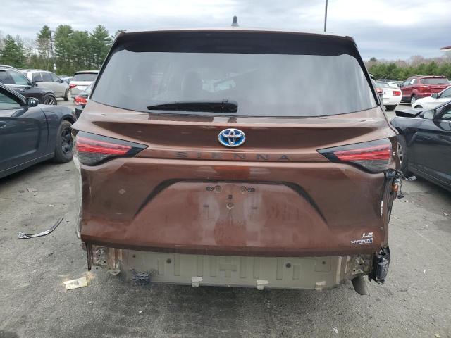 5TDKRKEC7MS006958 Toyota All Models SIENNA LE 6