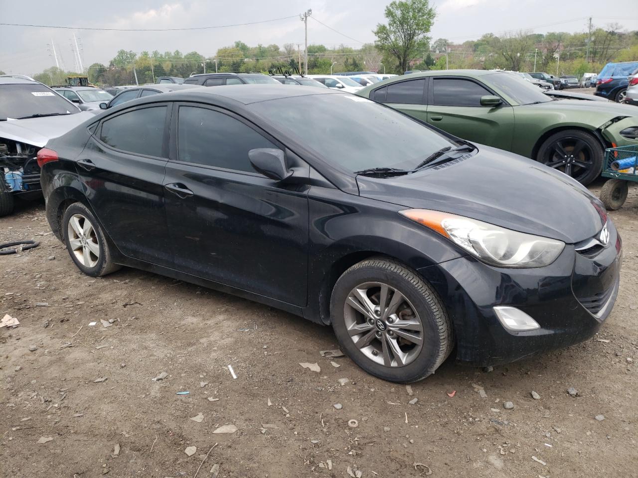 KMHDH4AE2DU653984 2013 Hyundai Elantra Gls