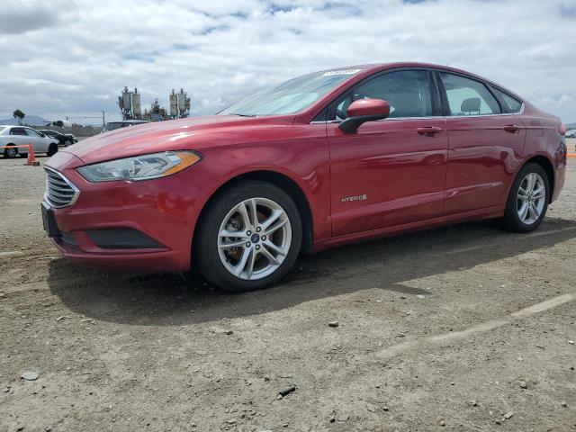 Lot #2509702264 2018 FORD FUSION SE salvage car