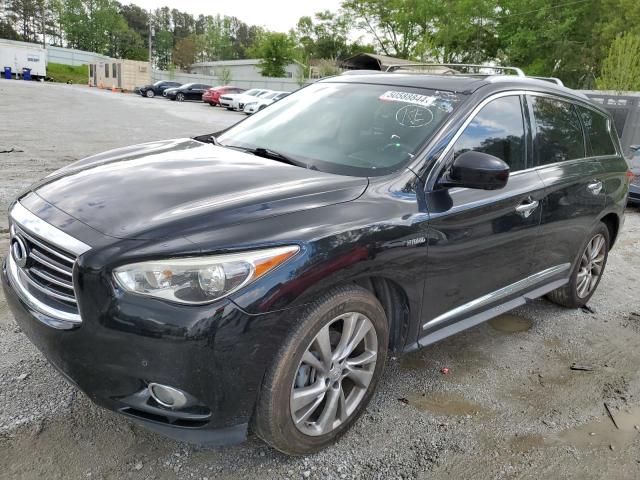 Lot #2470624028 2014 INFINITI QX60 HYBRI salvage car