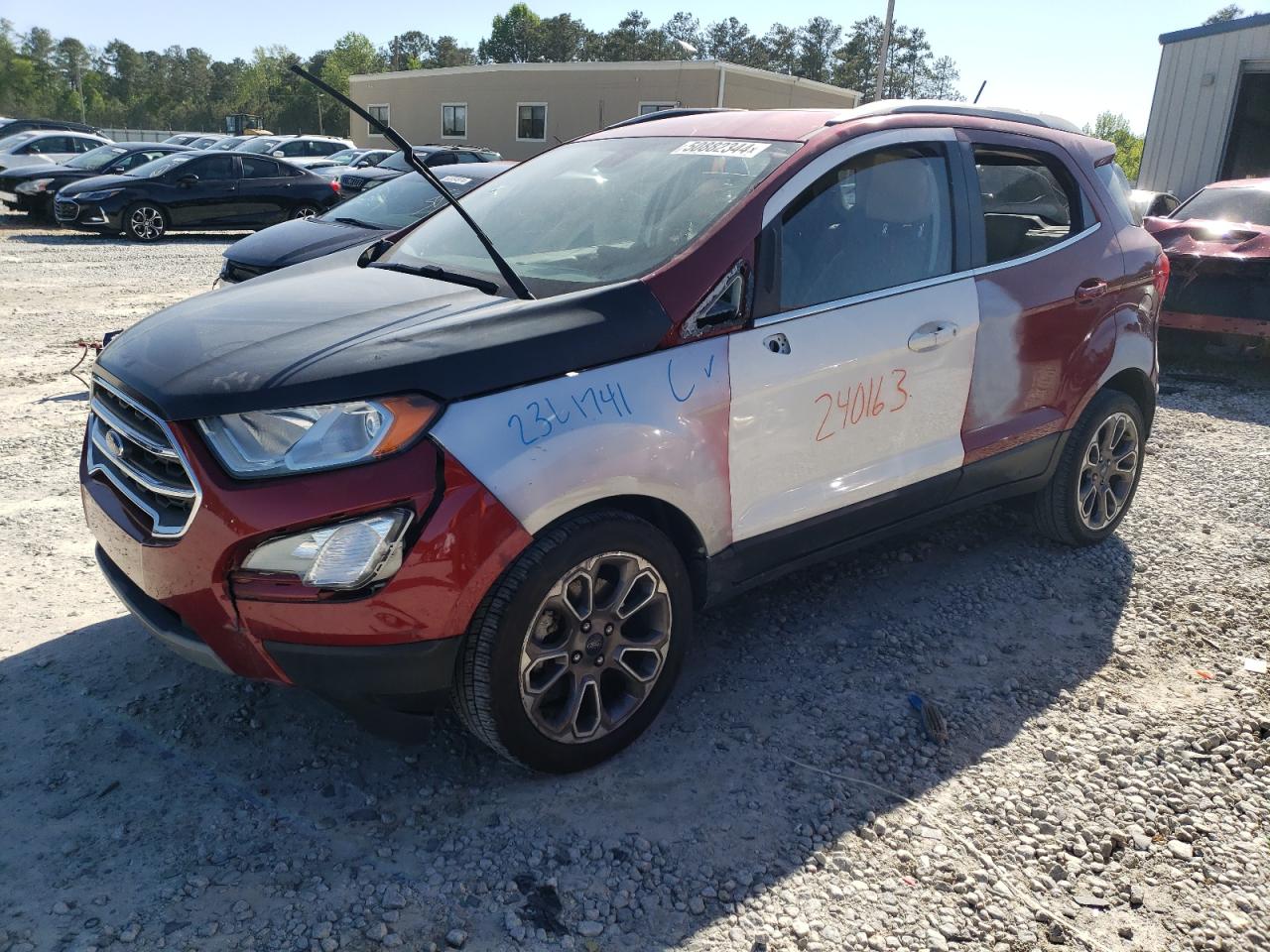 2018 Ford Ecosport Titanium vin: MAJ3P1VE7JC200088