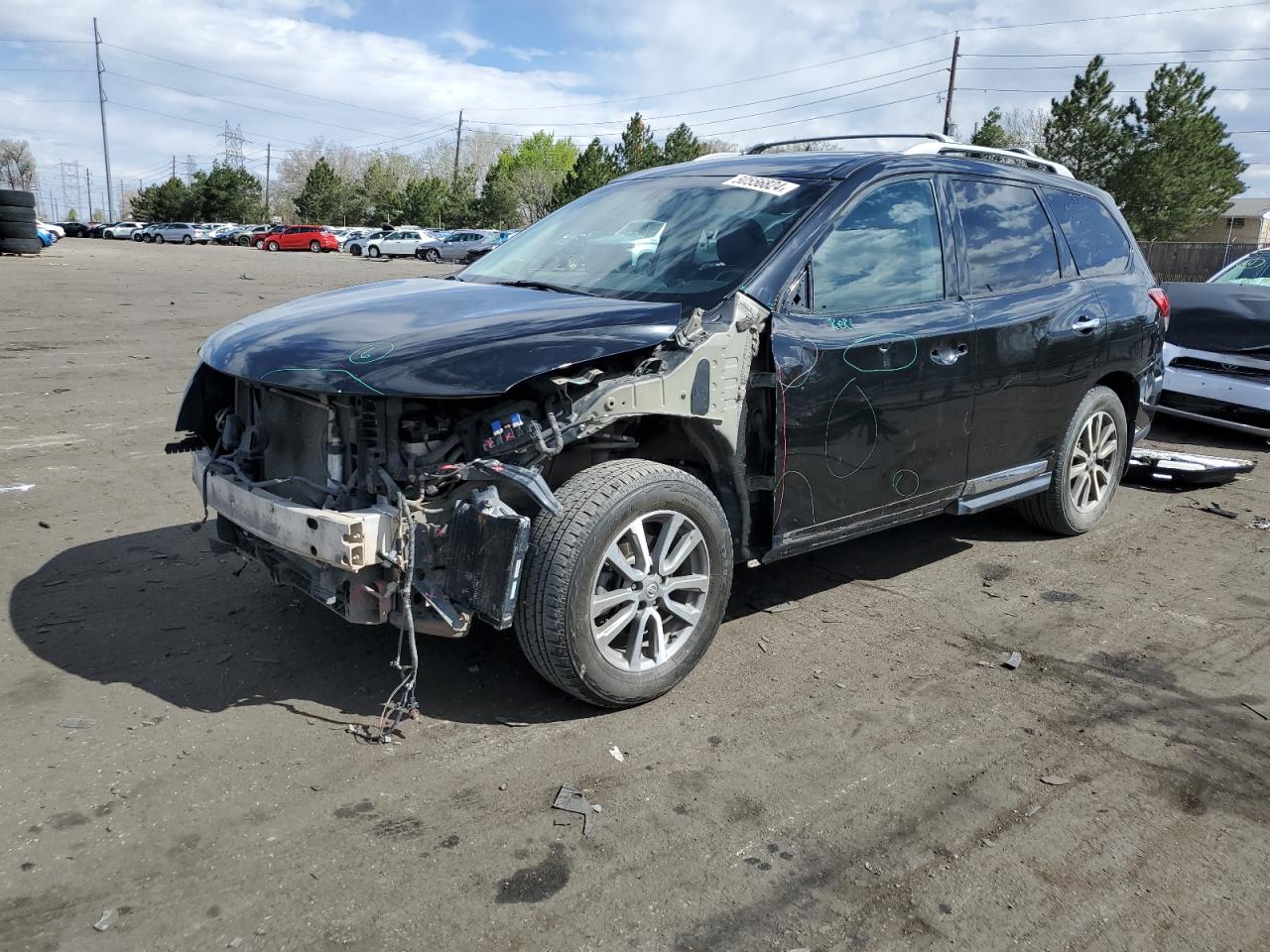 2016 Nissan Pathfinder S vin: 5N1AR2MM8GC654722