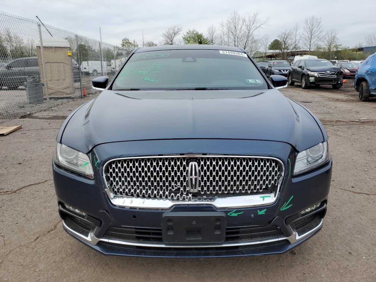 1LN6L9TK2H5627747 2017 Lincoln Continental Select