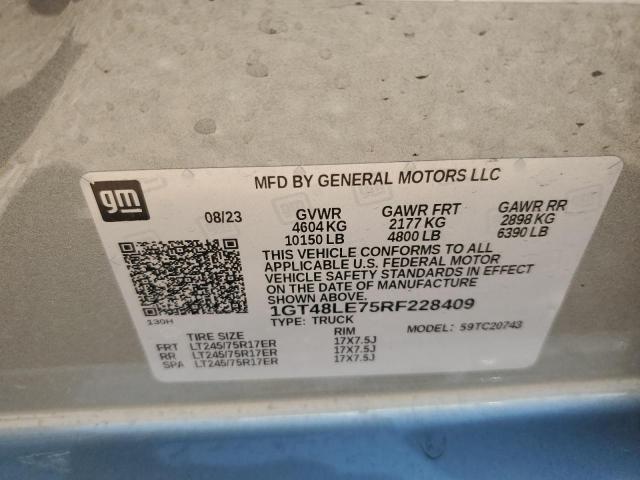 2024 GMC SIERRA C25 1GT48LE75RF228409