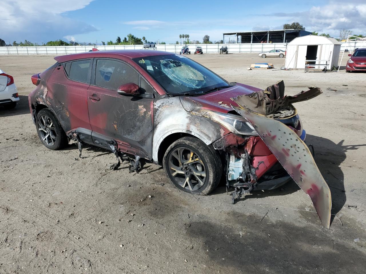 NMTKHMBX2JR038636 2018 Toyota C-Hr Xle