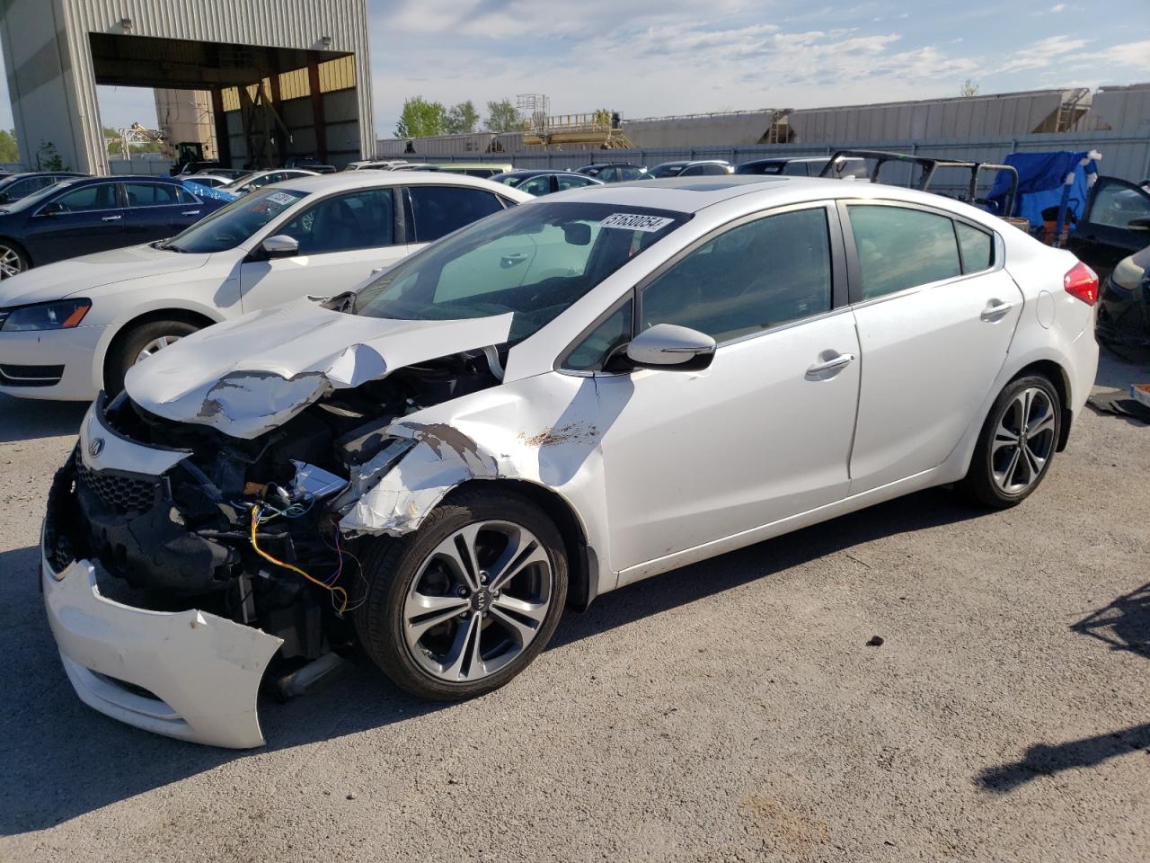 2015 Kia Forte Ex vin: KNAFZ4A83F5319591