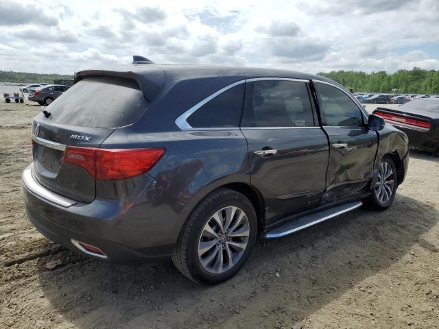 2016 Acura Mdx Technology VIN: 5FRYD3H40GB009968 Lot: 52726194