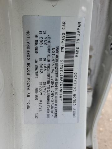 2017 Mazda 3 Grand Touring VIN: JM1BN1M39H1133415 Lot: 51537414